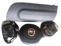 Kit Airbag Preto Fiat Strada/Palio Week Volante/Painel/Cinto