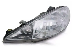 Farol Esquerdo Peugeot 206 1998 2004 ELETRICO RAIADO TYC