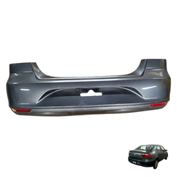 Parachoque Traseiro Volkswagen Voyage 2019 1.6 Msi Flex
