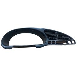 moldura painel difusor courier fiesta detalhe 