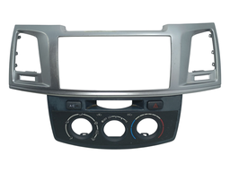 MOLDURA PAINEL COMANDO DE AR HILUX 2012 A 2015 AR MANUAL