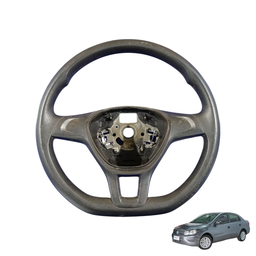 Volante Couro Direção VW Voyage 2019 1.6 Msi Flex