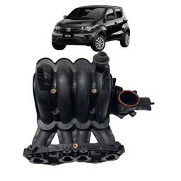 Coletor Admissão Evo 4 Furos Original Fiat Mobi 