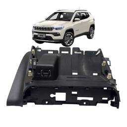 Acabamento Console Central Painel com USB Jeep Compass 