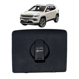 Tomada 12V Console Central Original Jeep Compass 2022 a 2025
