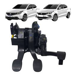 Pedaleira Completa Original Fiat Argo Cronos 2017 a 2025