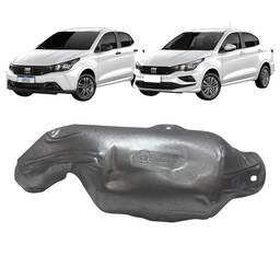 Defletor Calor Coletor Fiat Argo Cronos 2017 a 2025
