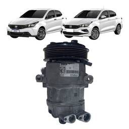 Compressor Mahle Ar Condicionado Fiat Argo Cronos 52240395
