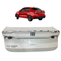 Tampa Traseira Branca Fiat Cronos 2018 A 2025 