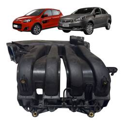 Coletor Admissão Etorq Origin Fiat Strada Punto Brabo Dlobo 