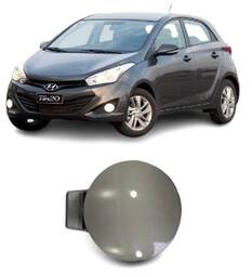 Portinhola Tanque Combustível HB20 Hatch 13 a19 Cinza Escuro