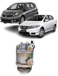 Compressor Ar Condicionado Fit City 1.4 1.5 2009 2010 a 2014