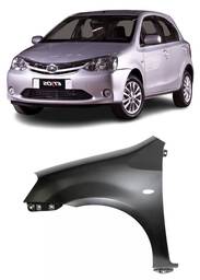 Paralama Direito Etios 2013 a 2021 C/Furo Original Prata