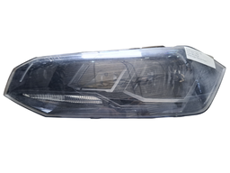 Farol Esquerdo Polo Virtus 18/22 Masc Negra Friso Cromado
