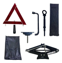 KIT MACACO CHAVE RODA CITROEN C3 2014 2015 2016 2017 2018