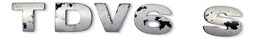 Emblema Letras Tdsv6 Tampa Traseira Discovery 4 2005 A 2009
