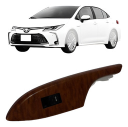 Moldura Botão Vidro Ld Esq. Toyota Corolla
