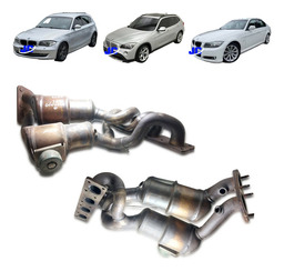 Catalisador Duplo Bmw X1 118i 120i 320i 2.0 N46 2008 / 2012