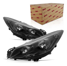 Farol Direito Peugeot 308 408 2016 2017 a 2019 Masc Negra