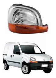 Farol Direito Renault Kangoo 1998 2008 Ambar Tyc