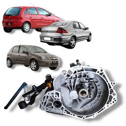 Caixa Cambio Corsa 1.0 2003 a 2010 (Mod Mont) Varão, Emb Hid