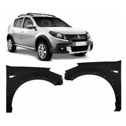 Para lama Direito Sandero 2008 2009 a 2014 C/ Furo Stepway