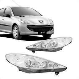FAROL DIREITO PEUGEOT 207 HOGGAR PASSION 2009 2010 A 2015