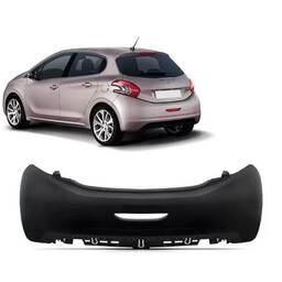 PARA CHOQUE TRASEIRO PEUGEOT 208 2017 A 2020