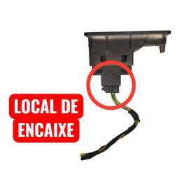 PLUG BOTÃO VIDRO ELETRICO T.D LIFAN X60 2018 1.8 AUT