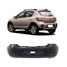 PARA CHOQUE TRASEIRO SANDERO 2020 2024 DOIS FUROS