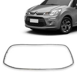 MOLDURA CINZA GRADE CENTRAL INFERIOR PARA CHOQUE C3 13/20