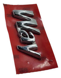 EMBLEMA LETREIRO TAMPA TRASEIRA FIAT NOVO UNO 2010 2021