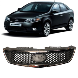 Grade Radiador Com Friso Cromado Cerato 2009 a 2012 Novo