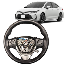 Volante Com Controle + Borboleta Corolla 2015 2016 a 2019