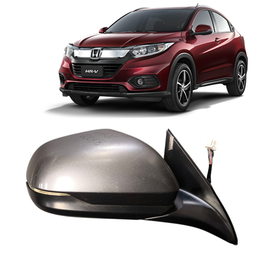 Retrovisor Direito HRV 2016 a 2021 Chumbo C/ Pisca 11 Pinos