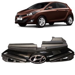 Grade Radiador HB20 2012 2013 2014 2015 C/ Detalhe