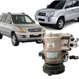 Compressor Ar Tucson 2005 a 2017 Sportage 2008 a 2010 2.0