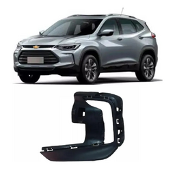 Grade Moldura Farol Milha Esquerdo Com Furo Led Gm Tracker