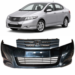 Parachoque Dianteiro Completo City 2009 a 2012 Preto REC