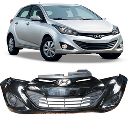 Parachoque Dianteiro Completo HB20 2012 a 2015 Preto DETALHE