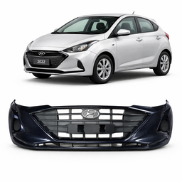 Parachoque Dianteiro Completo HB20 2020 a 22 Azul RECUPERADO