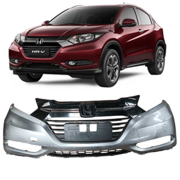 Parachoque Dianteiro HRV 2016 2017 2018 Prata RECUPERADO