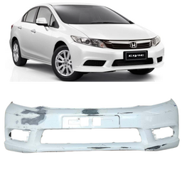 Parachoque Dianteiro Civic 2012 a 2016 Branco RECUPERADO