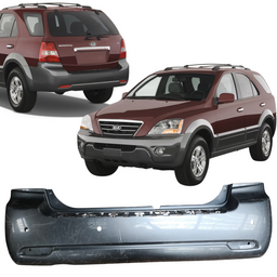 Parachoque Traseiro C/Sensor Sorento 2007 a 09 Cinza DETALHE