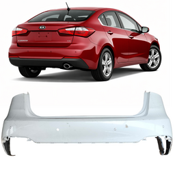 Parachoque Traseiro C/Sensor Cerato 2014 a 16 Branco DETALHE