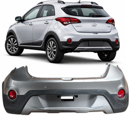 Parachoque Traseiro C/ Sensor HB20X 2016 a 19 Cinza DETALHE