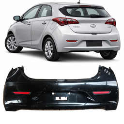 Parachoque Tras C/ Sensor HB20 Hatch 2013 a 15 Preto DETALHE