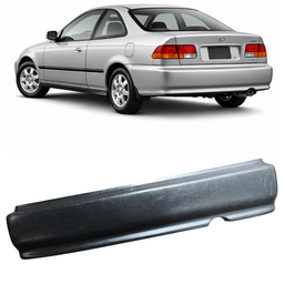 Parachoque Traseiro Civic 1996 1997 a 1999 2000 Preto NOVO