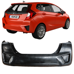 PARACHOQUE TRASEIRO FIT 2015 2016 2017 PRETO NOVO ORIGINAL