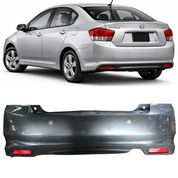 Parachoque Traseiro Completo City 2013 2014 Cinza DETALHE